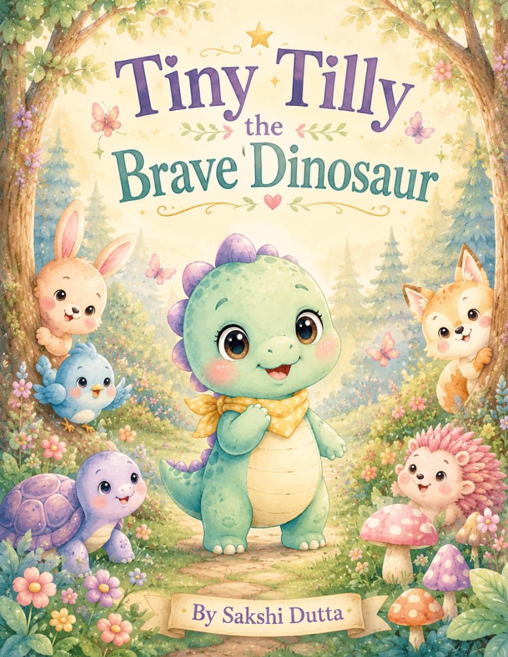 Tiny Tilly the Brave Dinosaur: A Heartwarming Story About Kindness, Friendship, and Helping Others