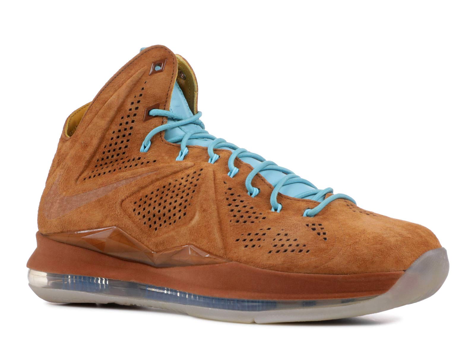 Nike Lebron X EXT QS Hazlenut Men's Shoes Hazlenut Brown/Blue