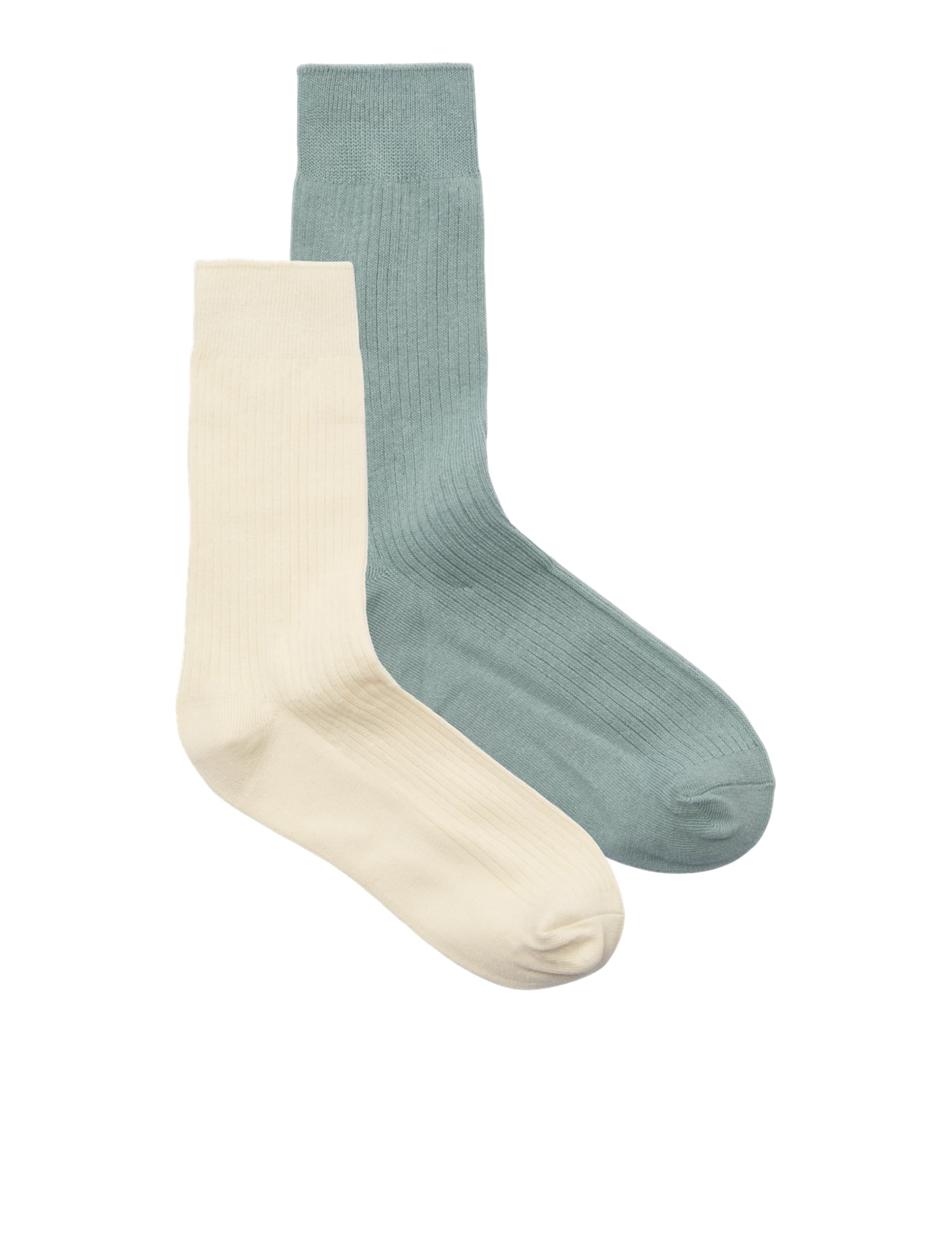 JACK & JONES Men's Jac Premium Socks 2 Pack Noos (Pack of 2), Almond Milk, One Size
