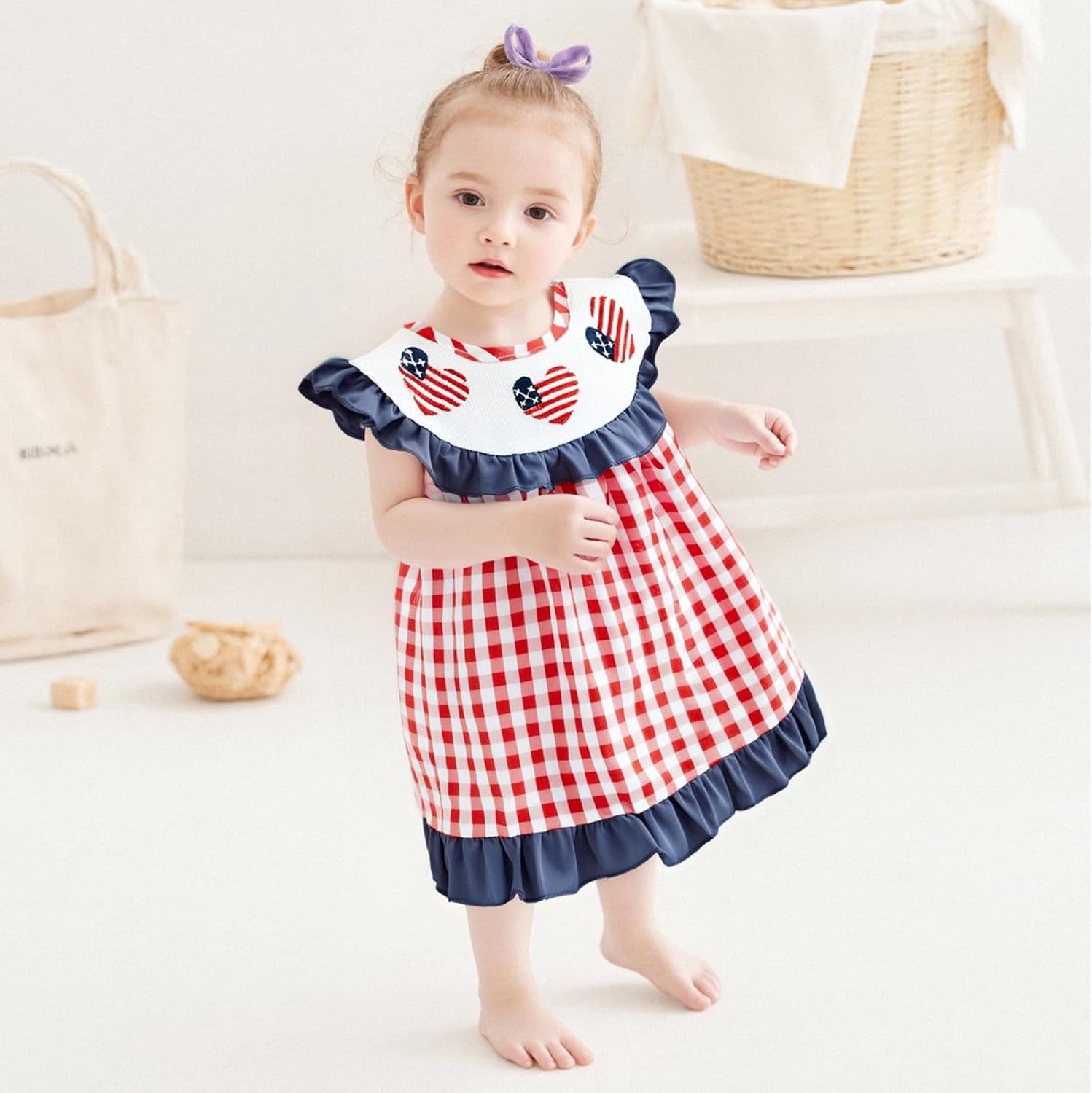 Baby Girl Halloween Outfit Pumpkin Smocked Dress Toddler Girl Halloween Dress Infant Summer Fall Clothes - Image 2