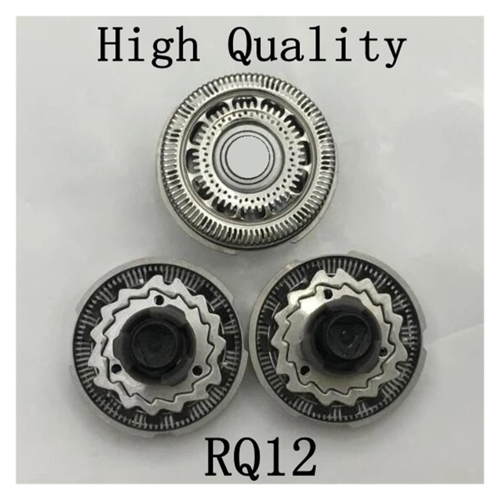 3Pcs RQ12 Replacement Head RQ10 Razor Blade?Compatible for Philips?Shaver RQ1052 RQ1053 RQ1059 RQ1060 RQ1061 RQ1062 RQ1075 RQ1076 RQ1077