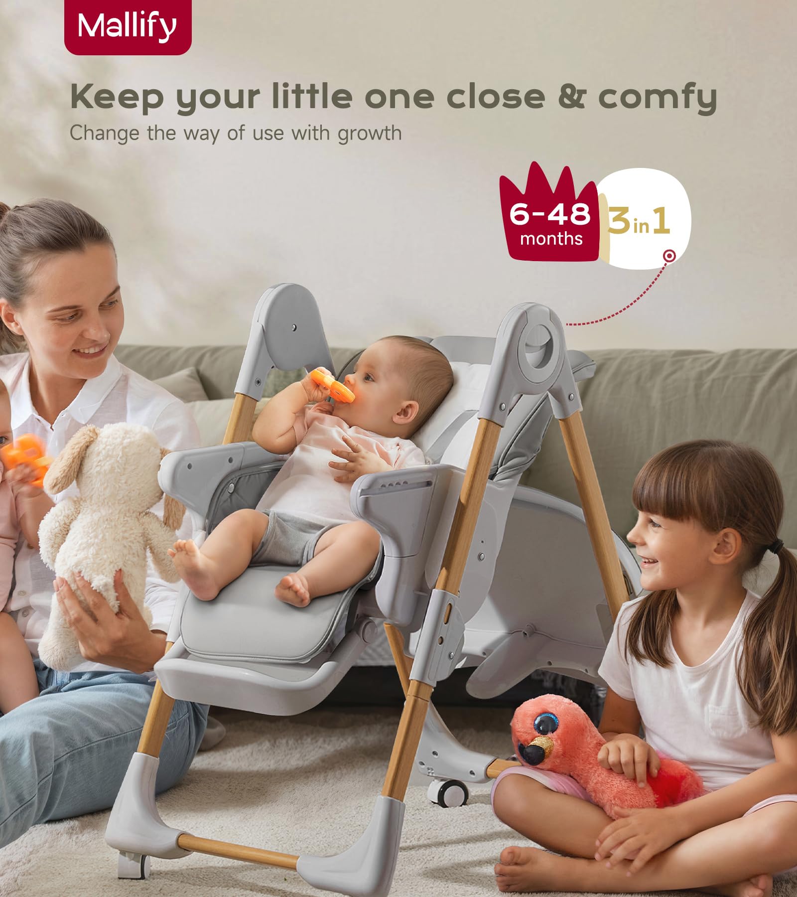 Convertible High Chairs For Babies And Toddlers, Height