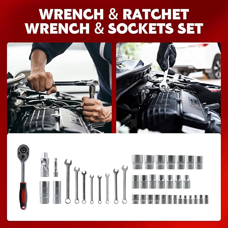 899pcs Home Repair Tool Set Kit for Men, Toolbox Storage