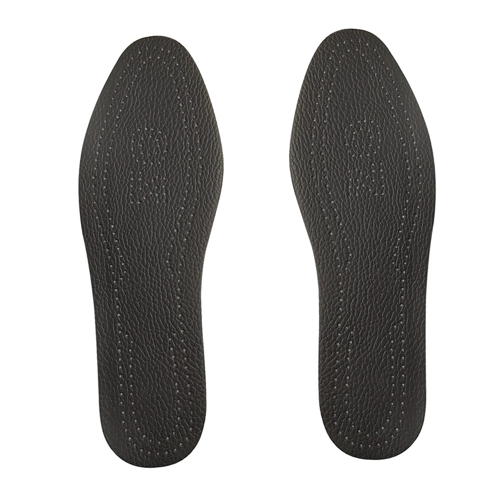 Plantillas for zapatos 2 pares de plantillas de cuña de tacón de cuero, corrección de la pronación de la supinación, inserciones de zapatos ortopédicos for la alineación del pie, dolor de rodilla, pie