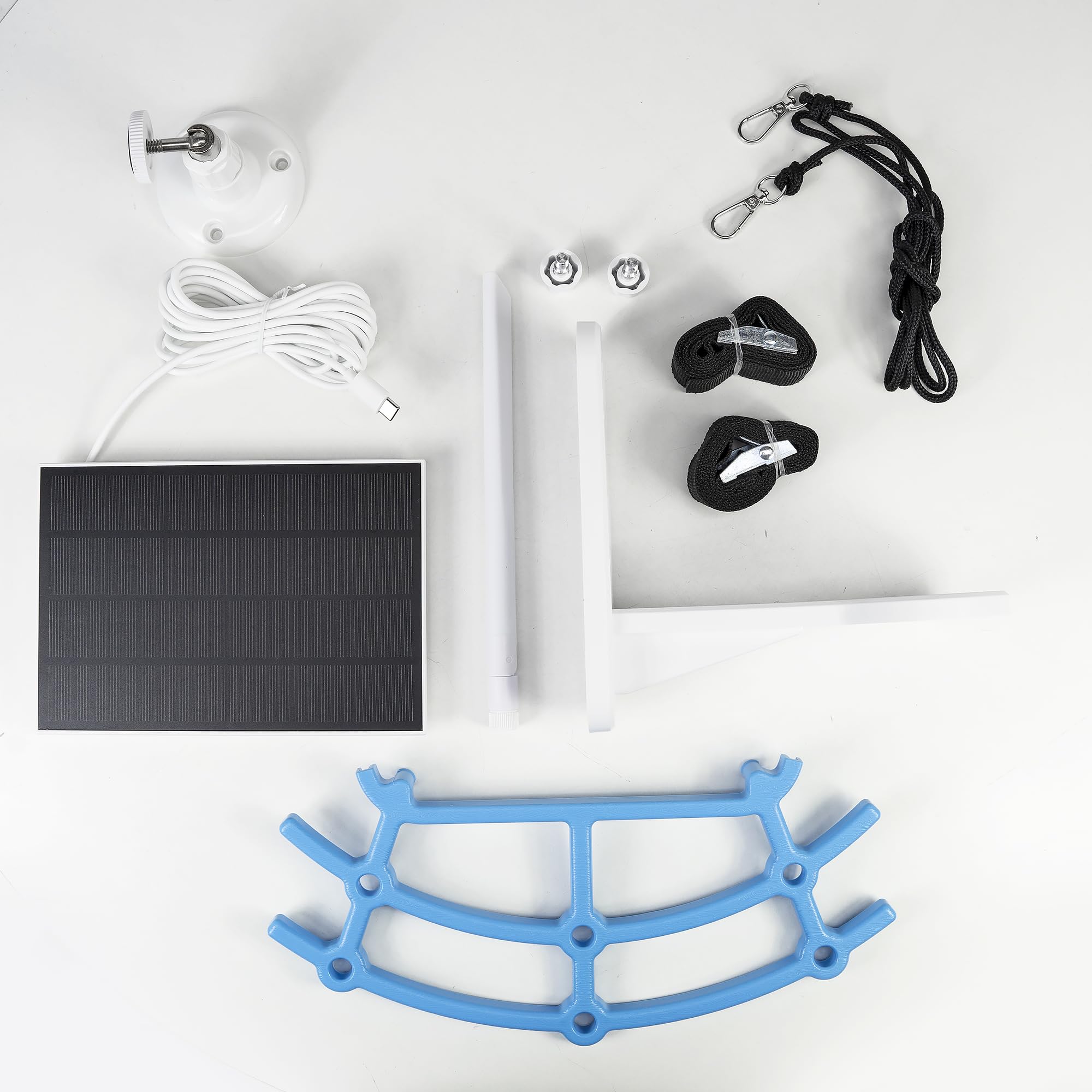 Comedero Inteligente para pájaros PNI MyBird PT035 con cámara Wi-Fi de 4MP y Panel Solar de 3W, depósito de Comida de 2l