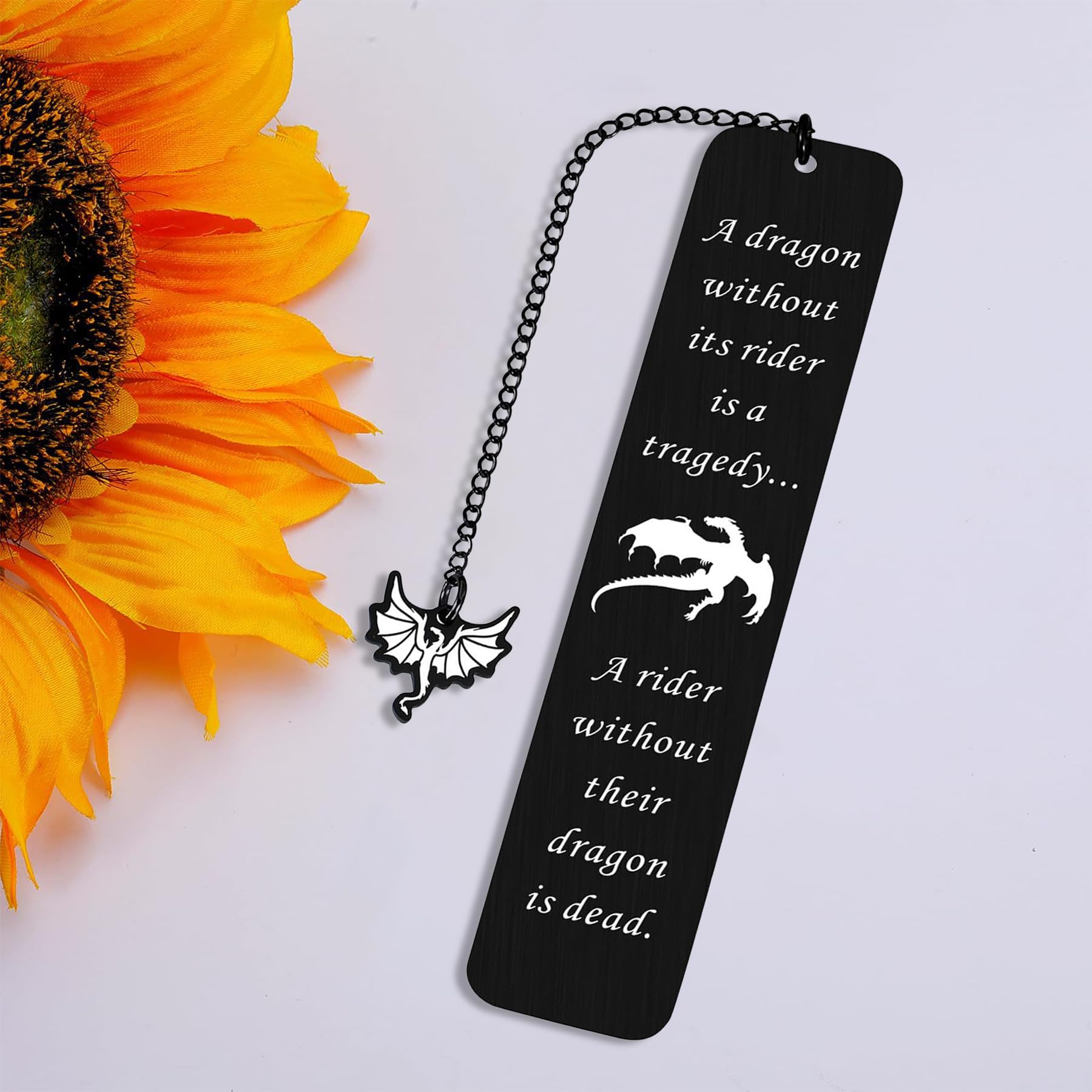 Dragon Bookmark, Acotar Bookmark, Bookmarks, Metal Pterodactyl Bookmark, Gothic Dragon Book Marker, Reading Dragon Bookmark - Image 4