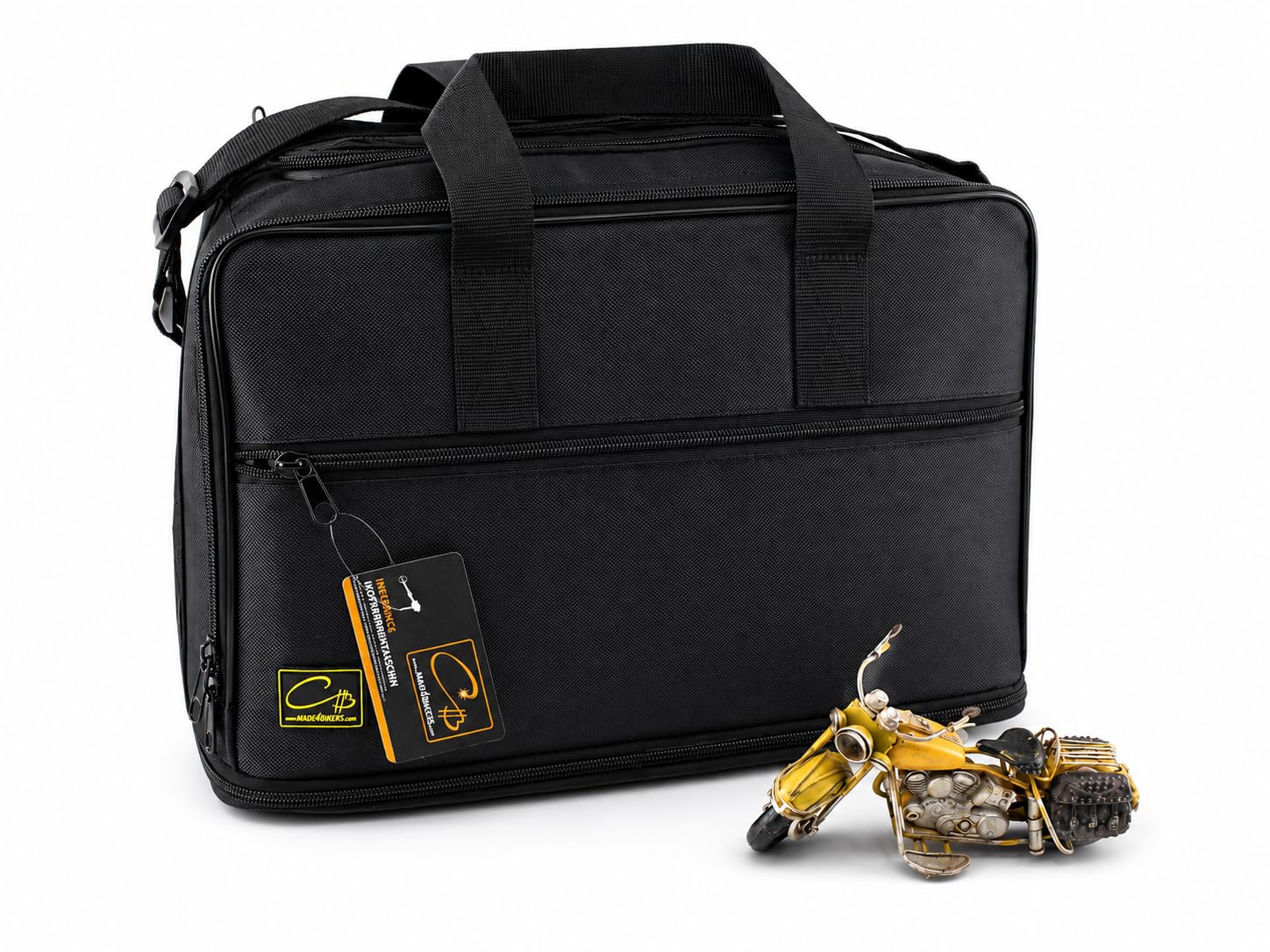 Innentasche passend für BMW F800GS ADV (K72) & (K75) R1200GS ADV (K25) mit ALU-Koffer Links, Touratech ZEGA CASE PRO & EVO 38ltr., Touratech ZEGA CASE 35ltr.