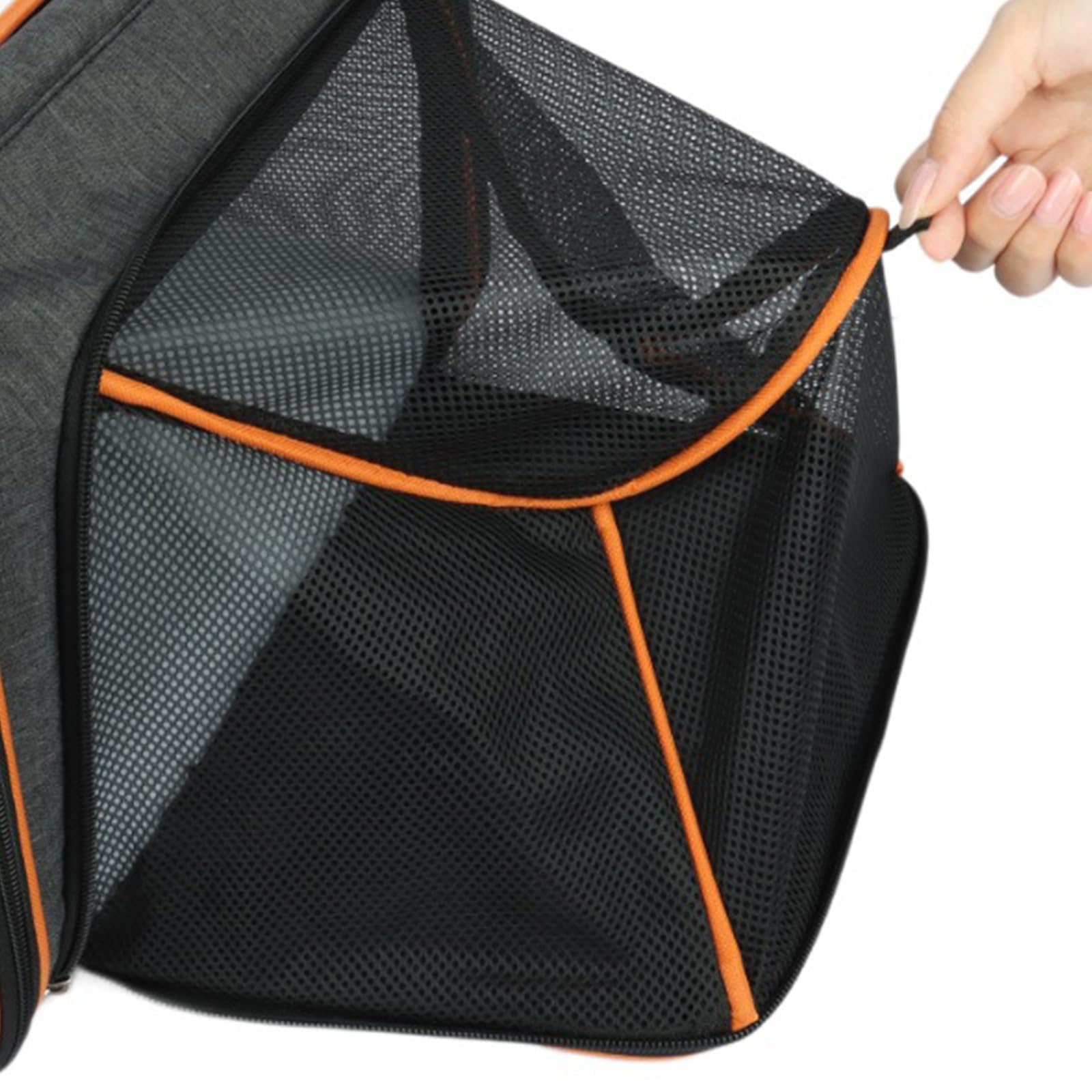 Grande borsa espandibile, per gatti, per passeggiate con animali domestici, viaggi all'aperto, visite turistiche, design da viaggio, trasportini traspiranti per animali domestici