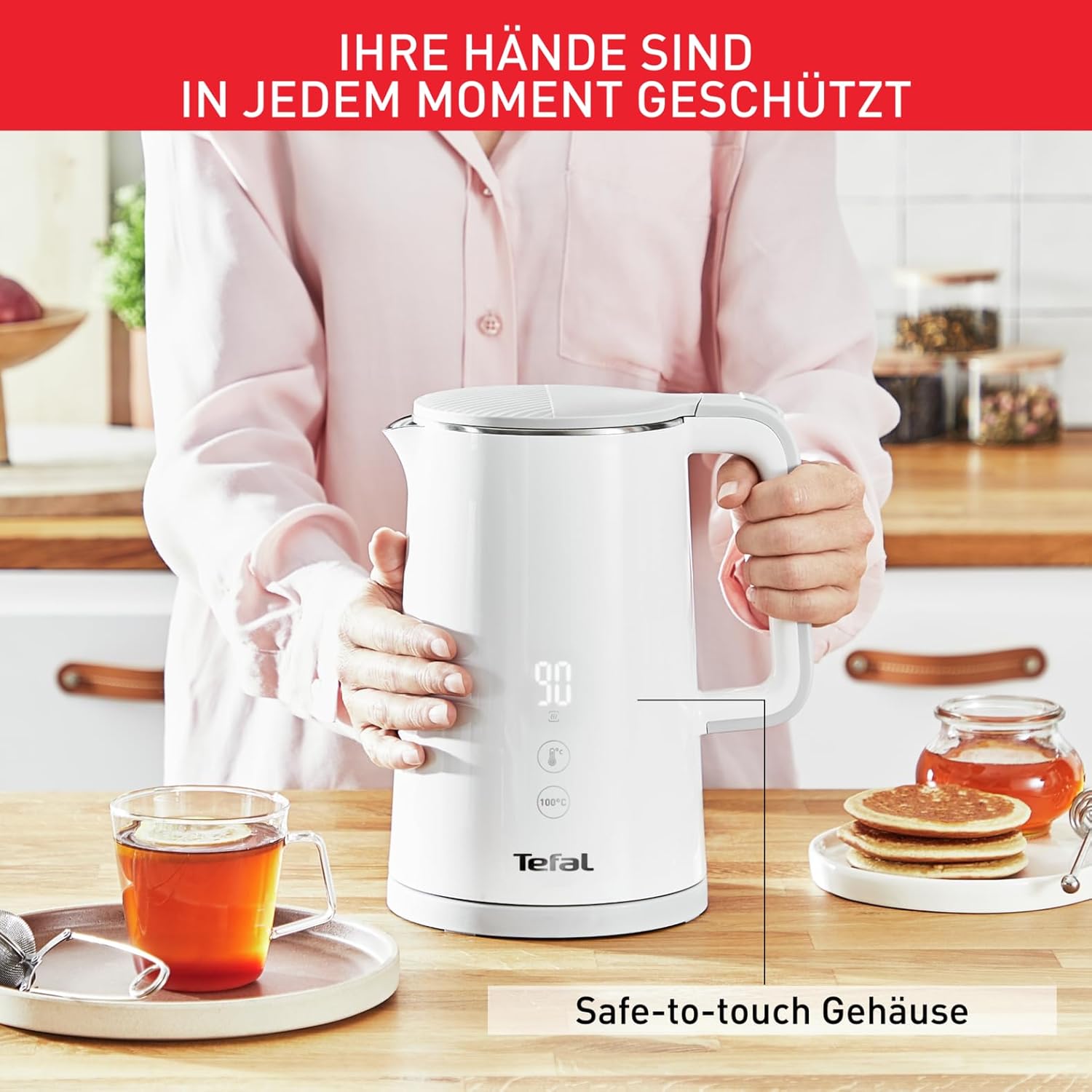 Tefal KO6931 digitális kijelző és vezérlőgombok