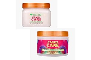 Tree Hut Candy Cane Sensory Sugar Scrub & Whipped Body Butter