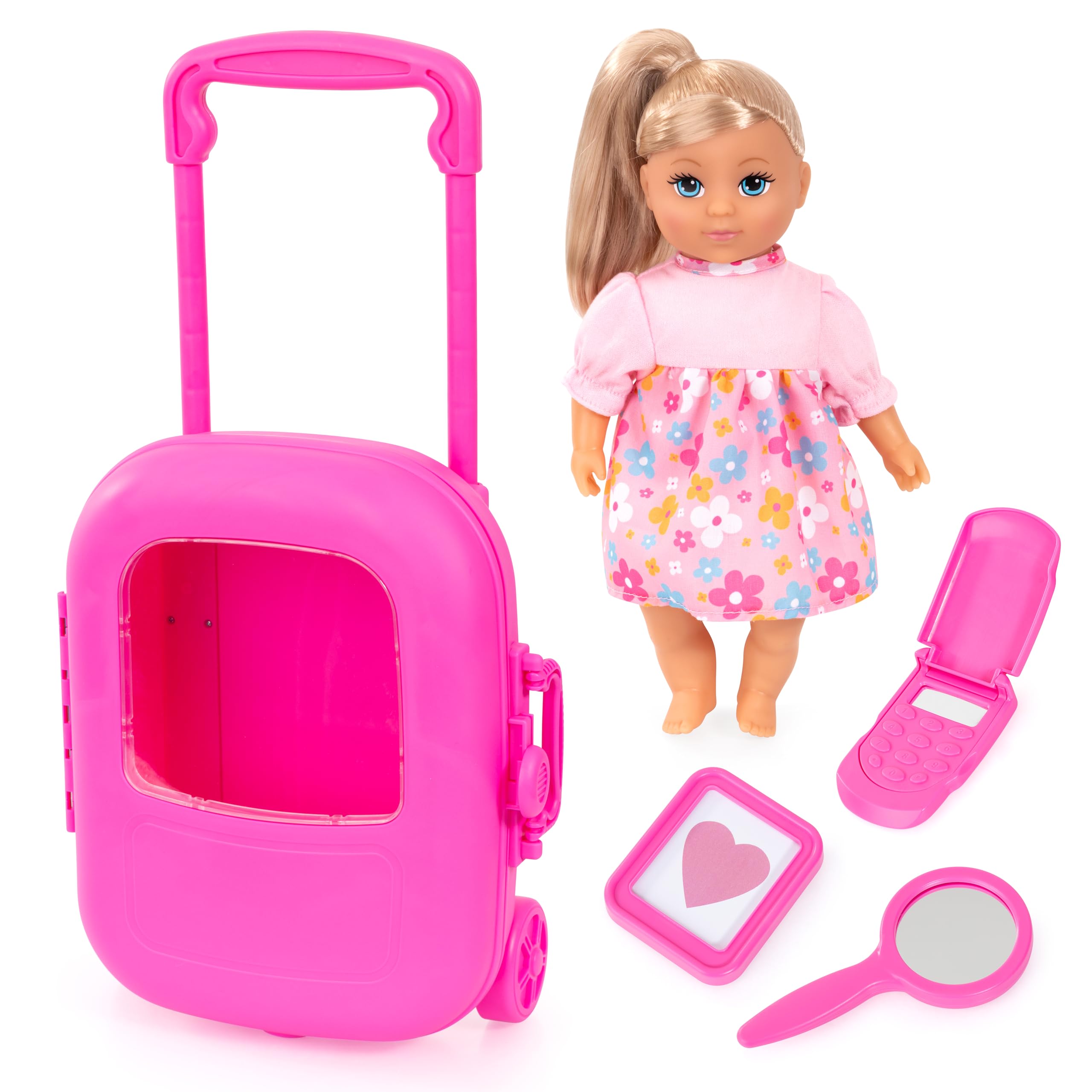Set de jeu poupée avec trolley Bayer Design et ses accessoires - 7