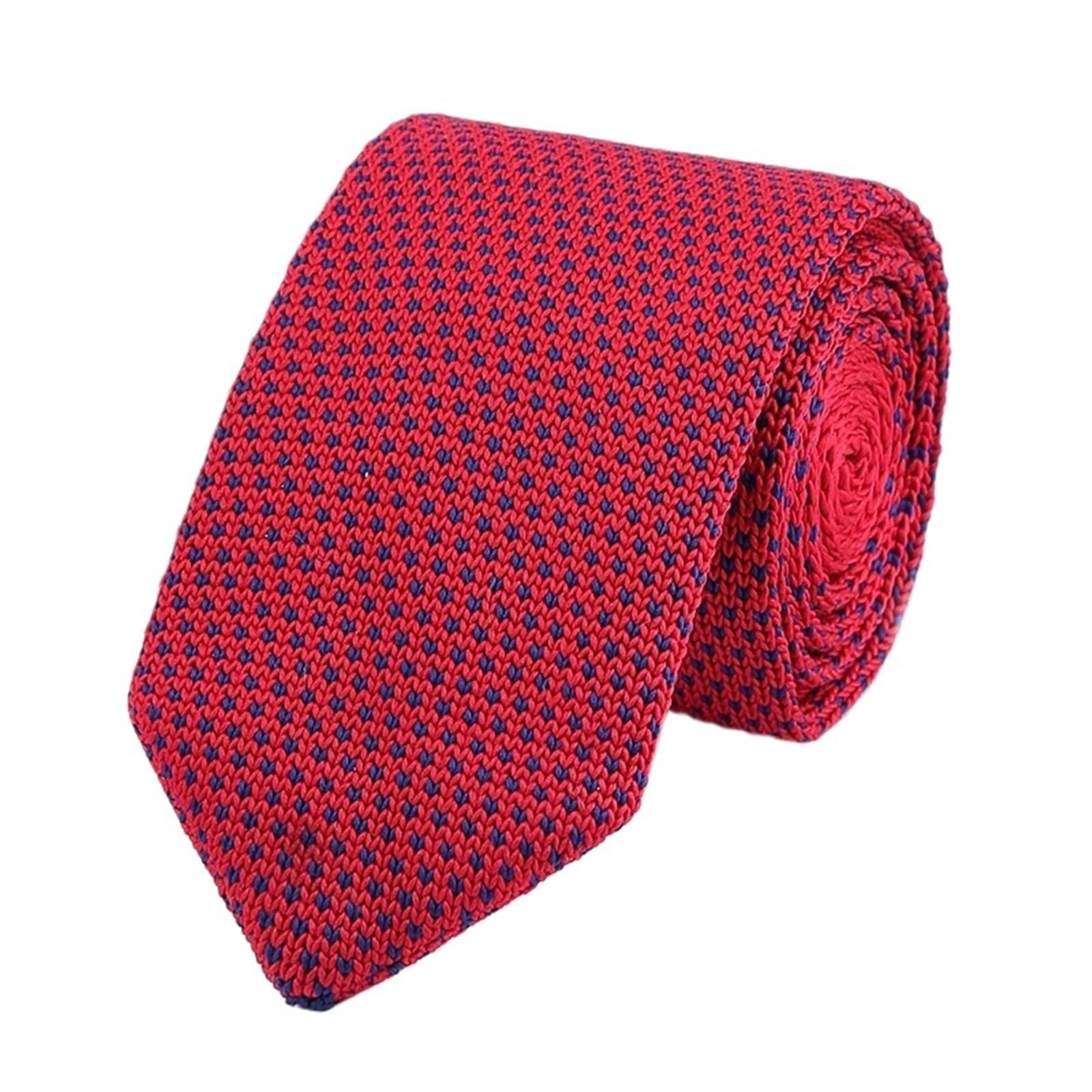 Dünne Strickkrawatte, lässige Krawatte, Trauzeugen, Hochzeitskrawatte, 6 cm, schmale Krawatte, Gravatas, Cravats, Accessoires for Männer Für Formelle Anlässe