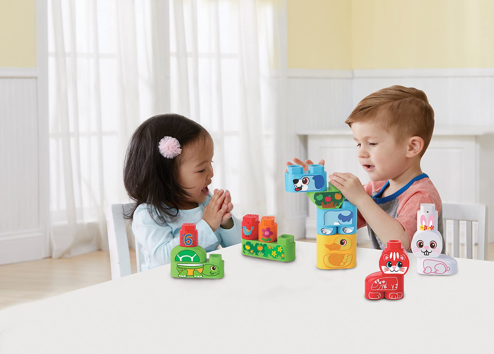Vtech- Coniglio Articolo Giocattolo da Costruzione, Multicolore, 80-605604