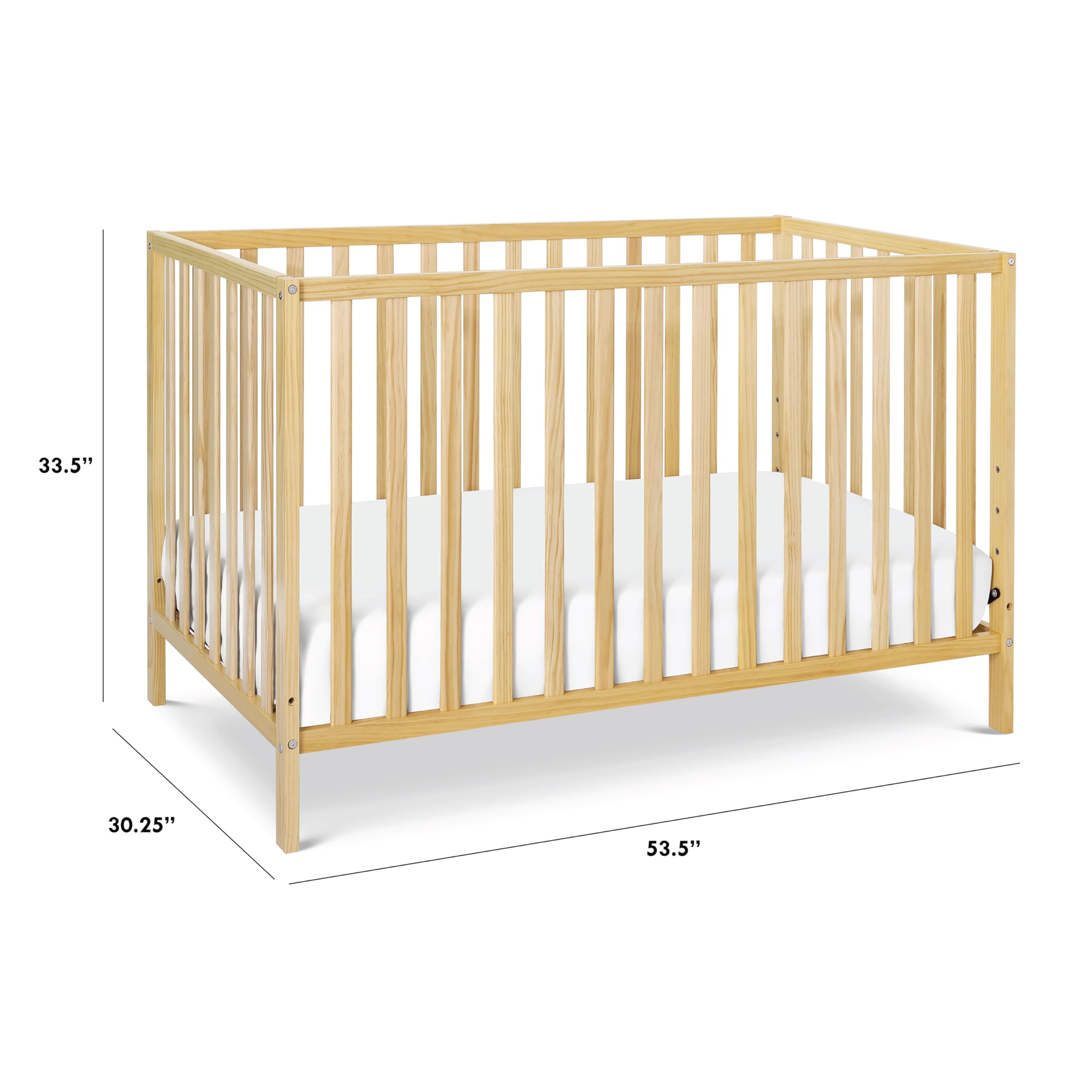 Amazon.com : Davinci Union 4-in-1 Convertible Crib - GREENGUARD