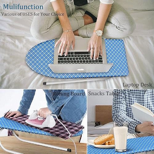 Miniatura 3 de Tabla de planchar, mesa de planchar plegable para dormitorio, hogar, uso en lavandería