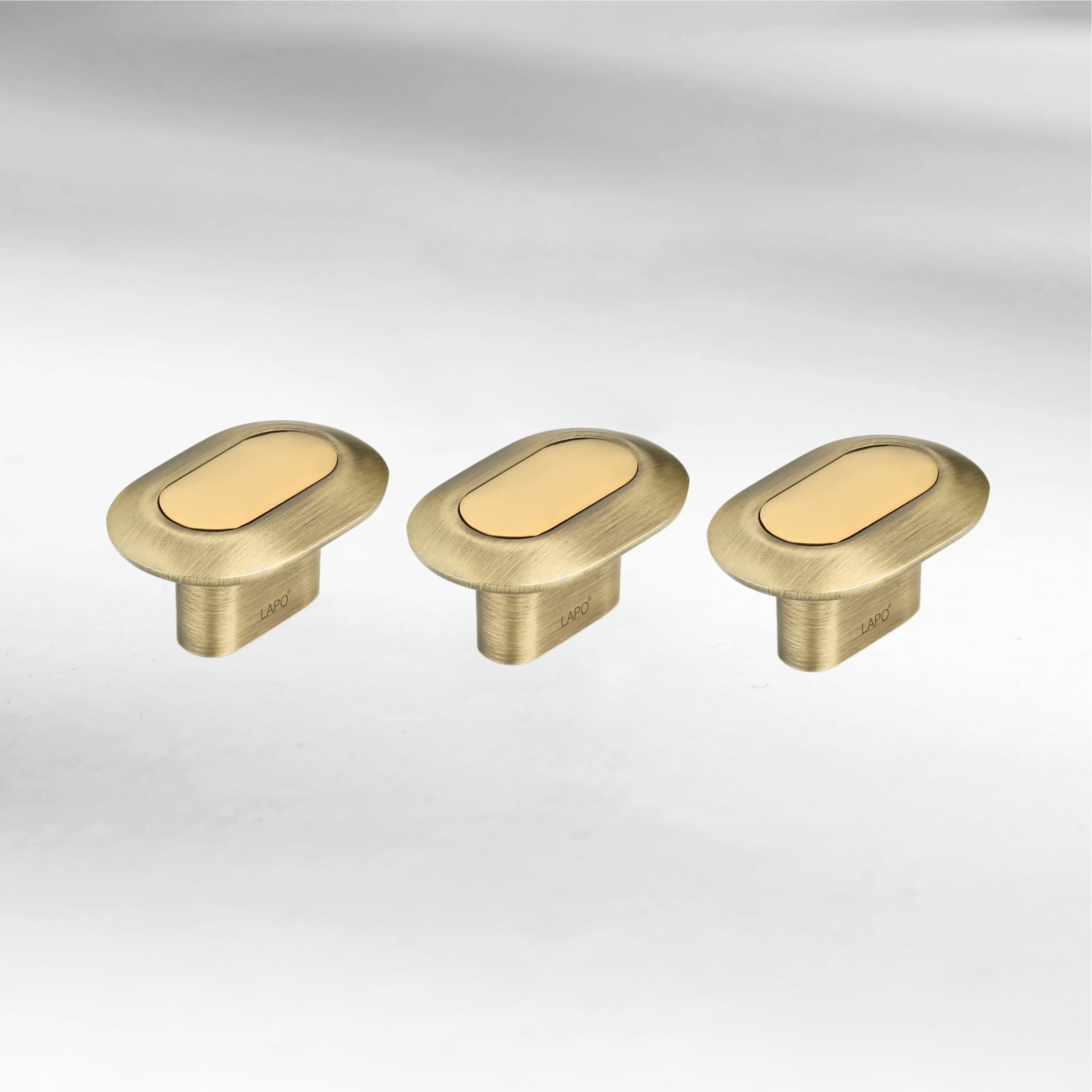 LAPO Stylish Cabinet Knobs, Drawer Pulls, Knobs for Dresser Drawers, Drawer Knobs Handle, Kitchen Knobs (Antique Finish) Pack of 3 pcs (B0C6XSPP1J) Amazon Price History, Amazon Price Tracker