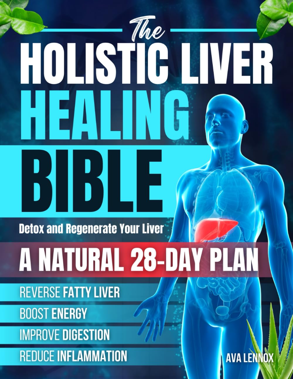 The Holistic Liver Healing Bible: A Natural 28-Day Plan to Detox and Regenerate Your Liver, Reverse Fatty Liver, Boost Energy, Improve Digestion and Reduce Inflammation Without Harsh Cleanses