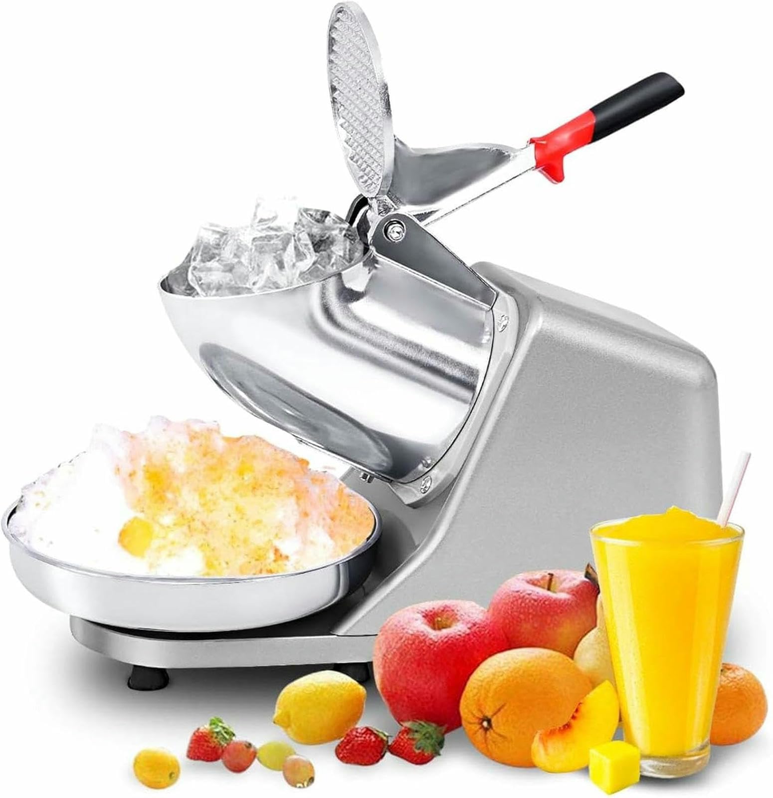 Machine de rasoir à glace électrique en acier inoxydable robuste 380 W