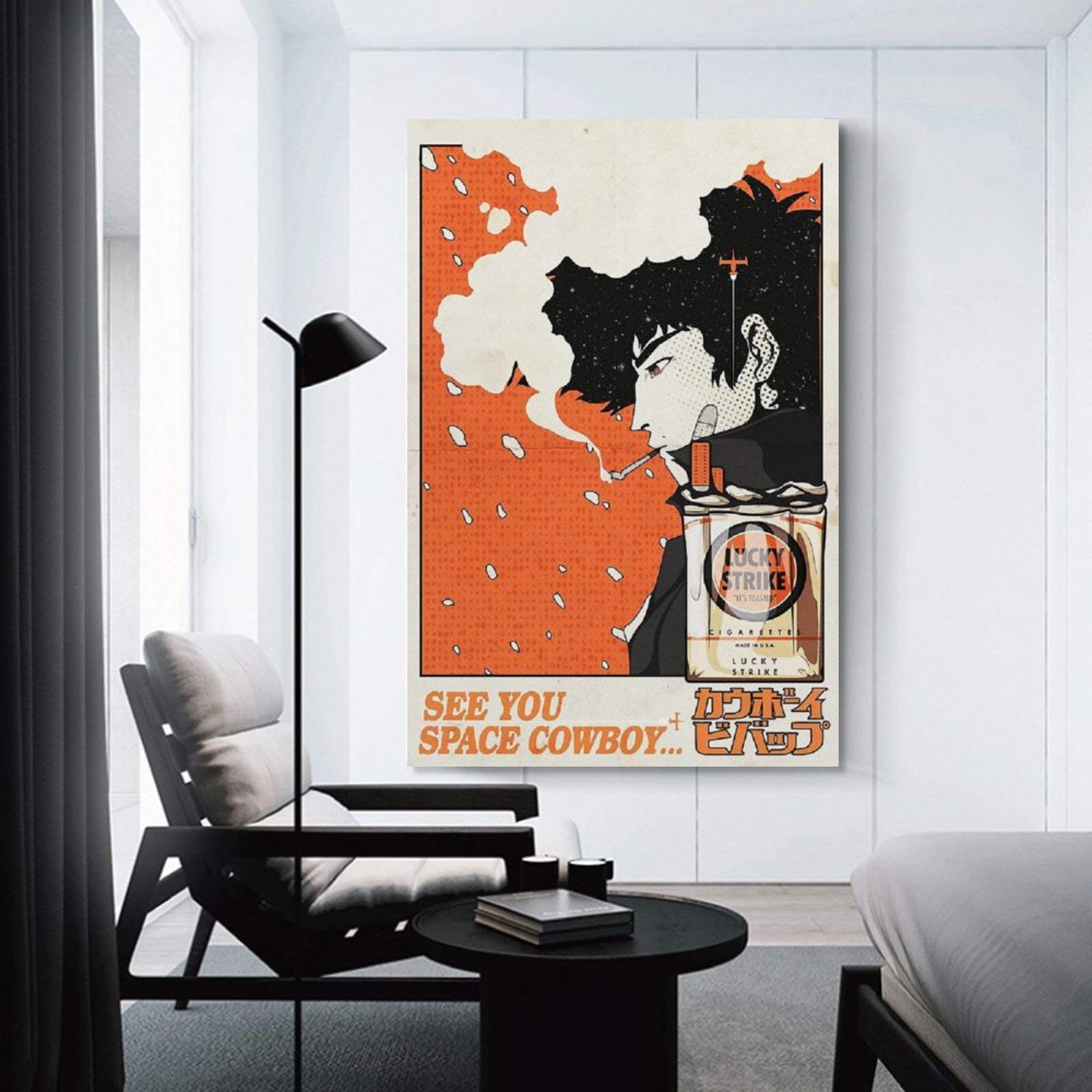 Anime Cowboy Bebop Poster See You Space Cowboy Canvas Art Poster