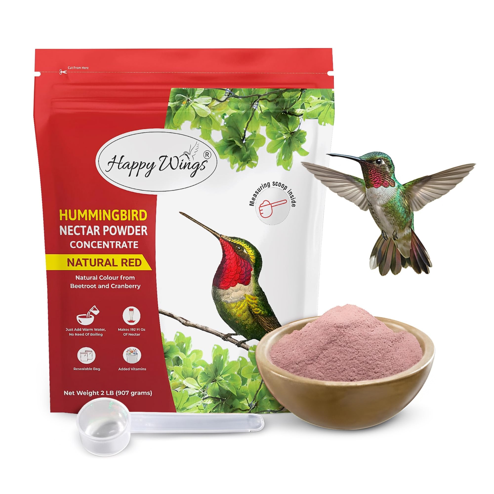 Happy Wings Hummingbird Food Powder 2 lb