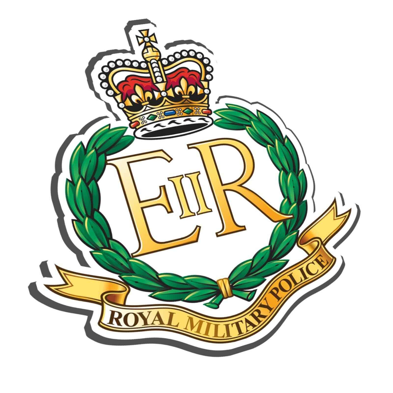 Royal Military Police (SK23) Military Waterproof Vinyl Stickers Decal RMP Veteran Squaddie Army 100mm x 95mm