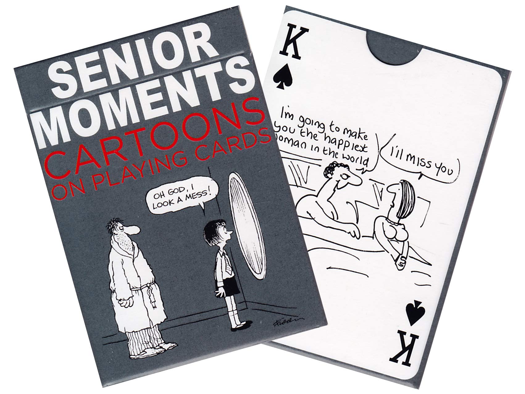 Gibsons Senior Moments Single Deck Playing Cards from Piatnik | Card Game | Pack of Cards