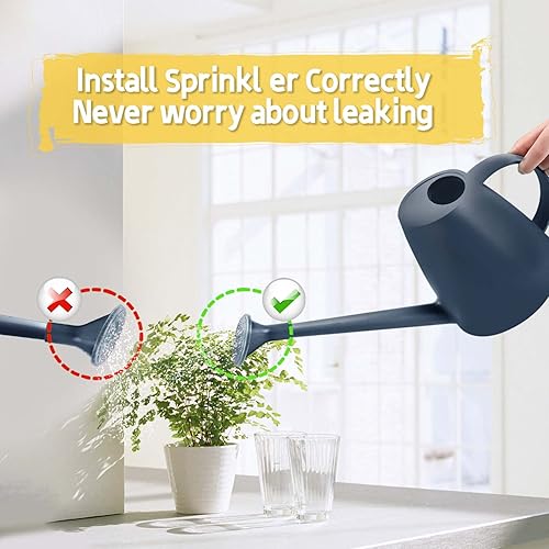 Miniatura 3 de Regadera para plantas de interior, pequeñas regaderas para plantas de casa, flor de jardín, lata de agua de boquilla larga para plantas de riego al