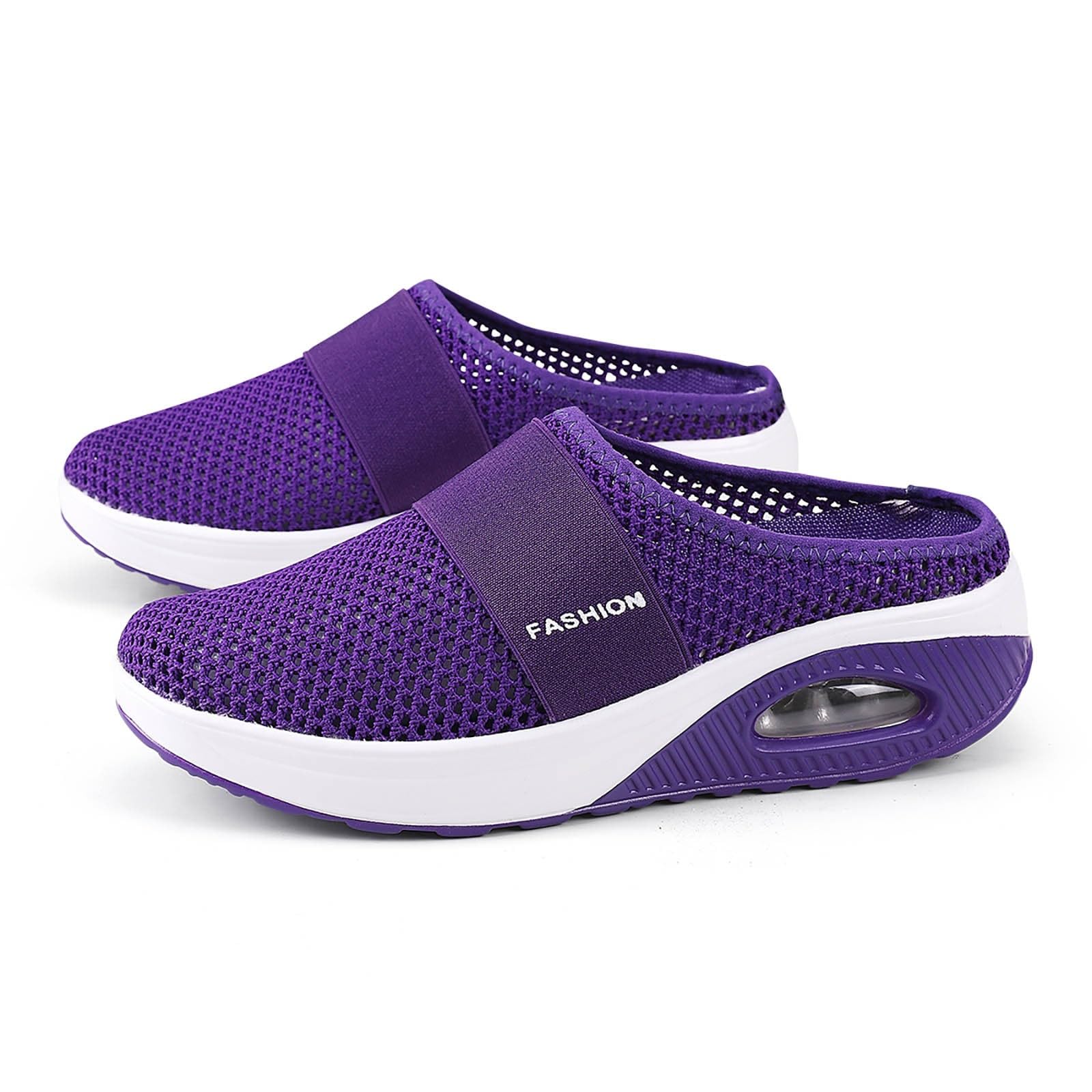 Zapatillas Verano Mujer Malla Grande Puntera cómodas Antideslizantes Playa diseño Liso Transpirable Ligero para Uso Diario