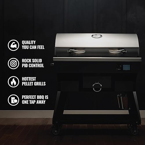 Miniatura 2 de recteq Pellet Smoker Grill Deck Boss 800, Electric Pellet Smoker, Outdoor Grills & Smokers, Wi-Fi-Enabled BBQ Grill