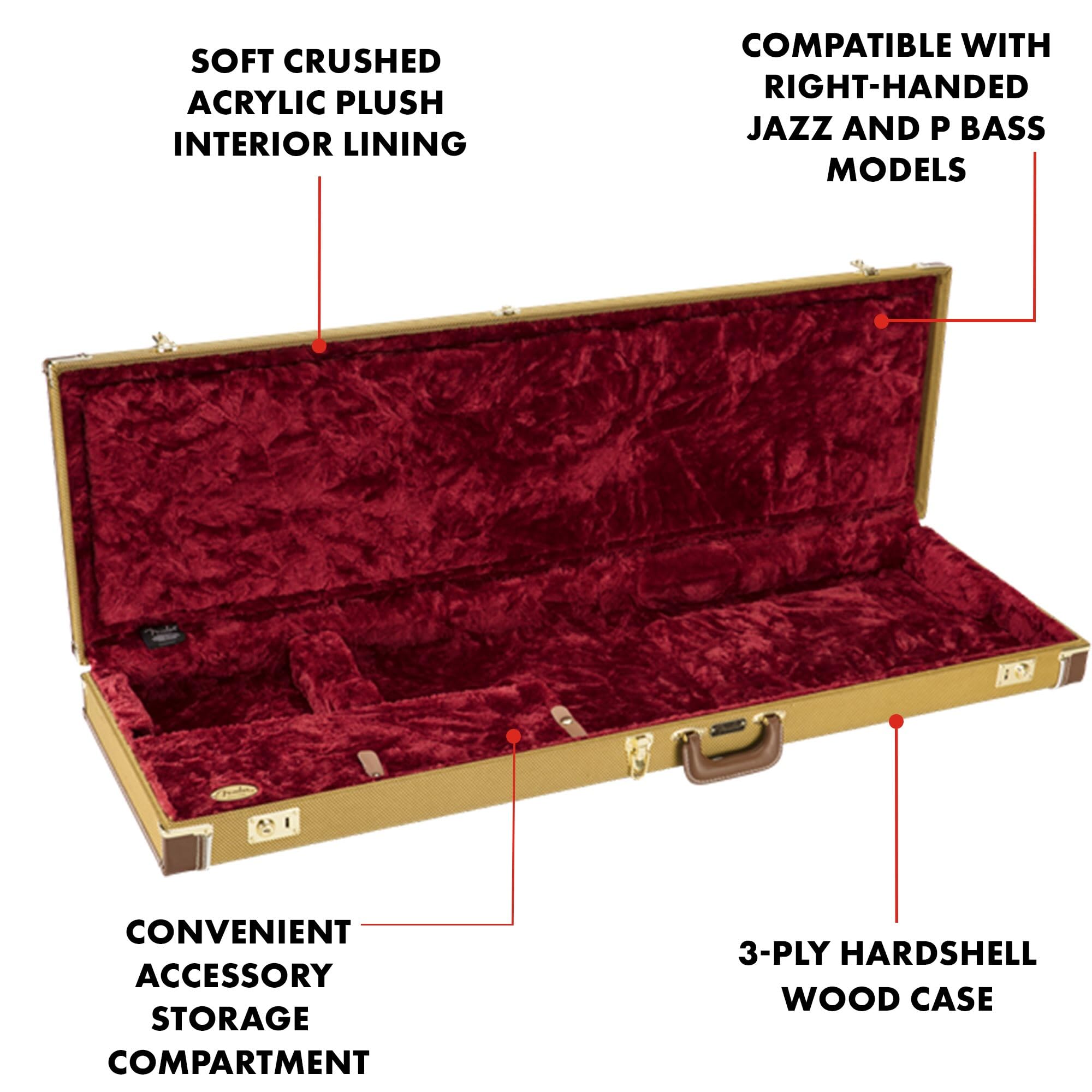 y*i様 【ハードケース】fender classic series wood Amazon.co.jp: Fender フェンダー ハードケース Classic Series