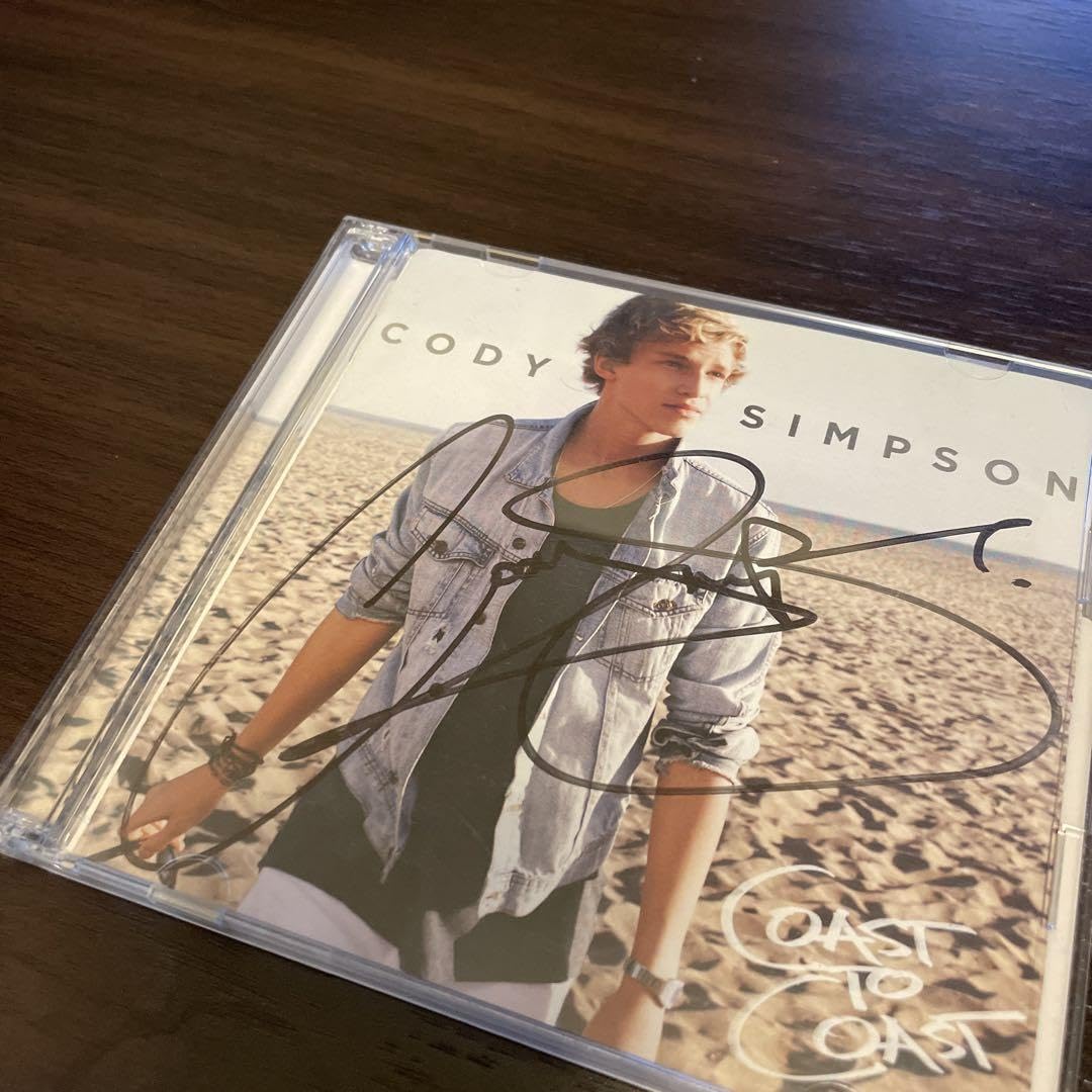 本物サイン入り Cody Simpson CD 本物サイン入り Cody Simpson CD