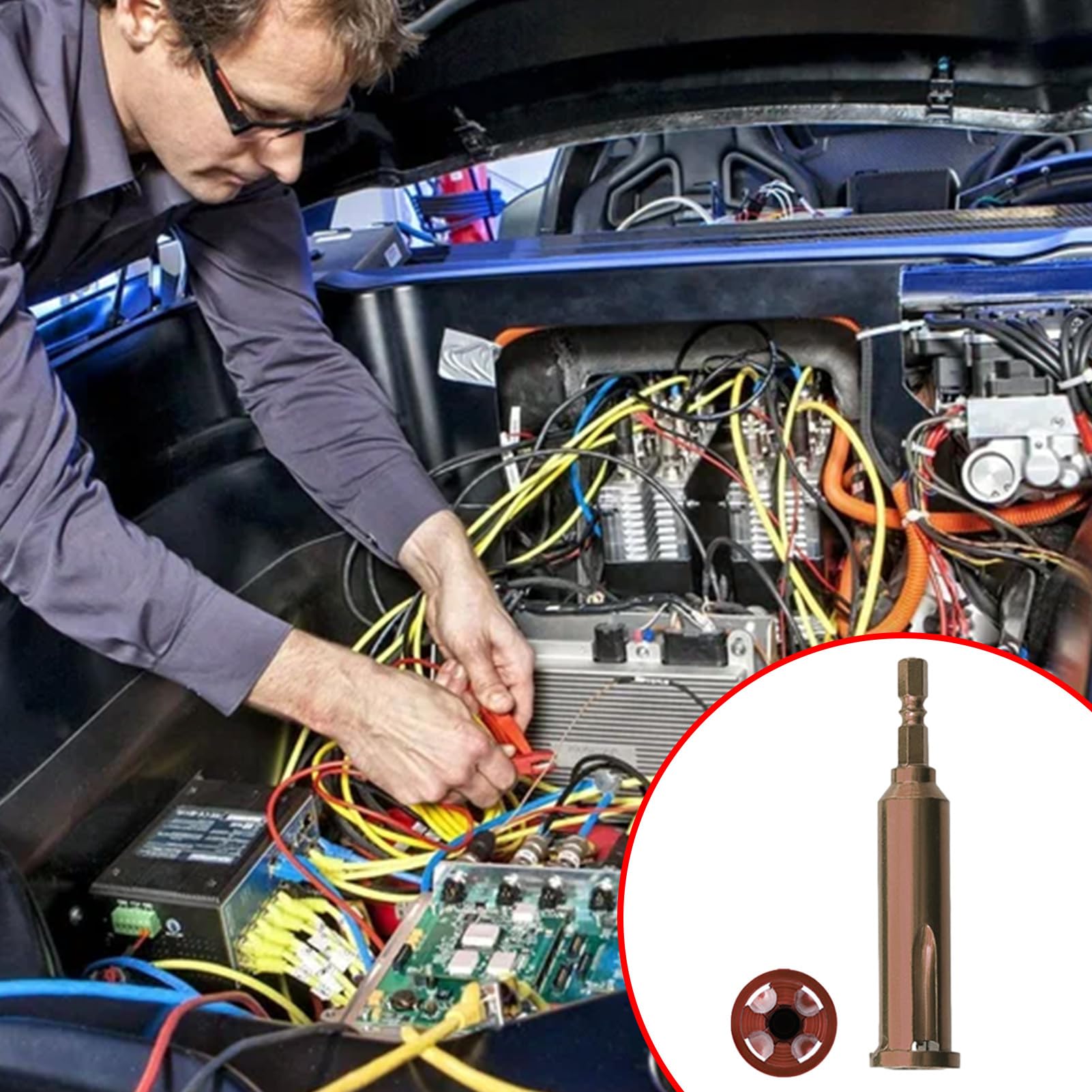 Outil Dénudeur Et Torsion De Fil SODIAL – Modèle 9878, Multifonction Pour Câbles