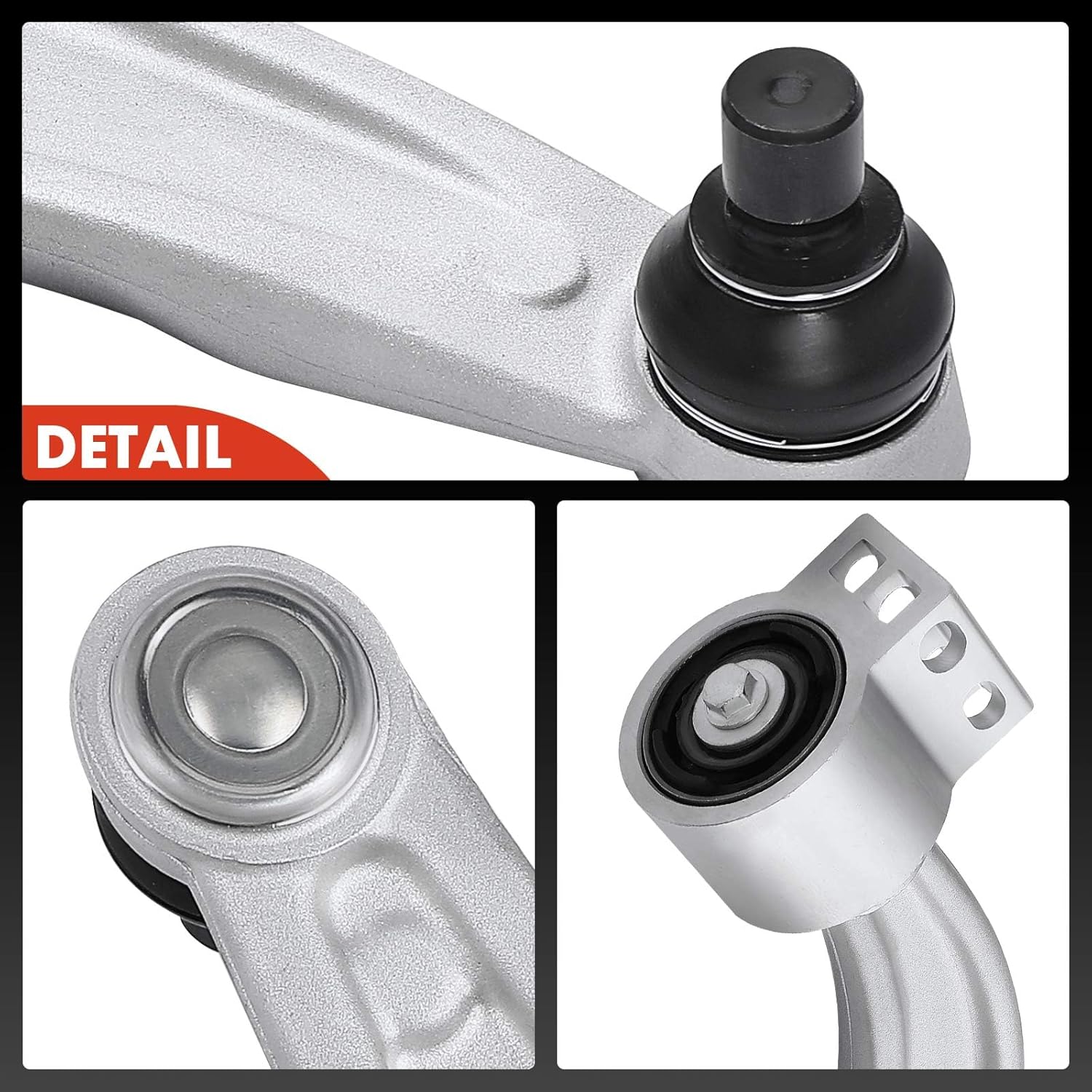 A-Premium Front Right Lower Control Arm, with Ball Joint & Bushing, Compatible with Chevrolet Cruze 2011-2015, Cruze Limited 2016, Volt 2011-2015, Buick Verano 2012-2017