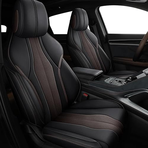 Miniatura 5 de QubEv Aoto Covers - Funda de asiento de coche específica personalizable compatible con BYD Song Plus EV 20201 22 años totalmente cubierta con