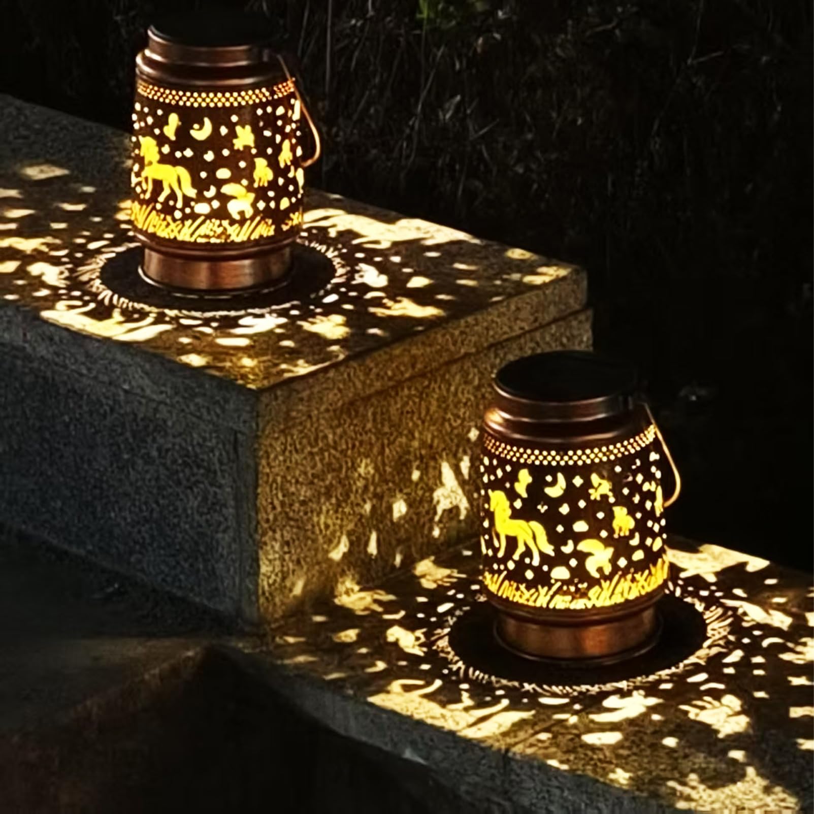 Unicorn Solar Light Outdoor Waterproof Hanging Decoration - Image 2
