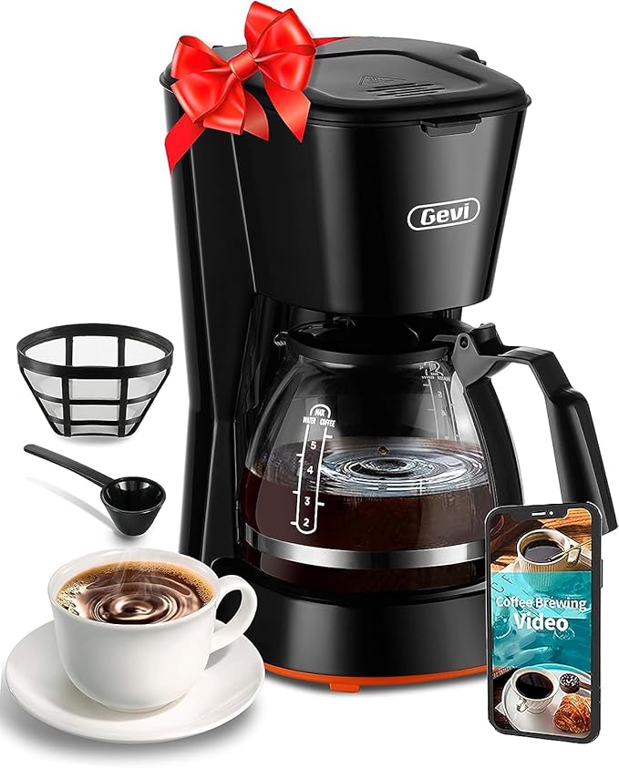 Gevi 5 Cups Small Coffee Maker