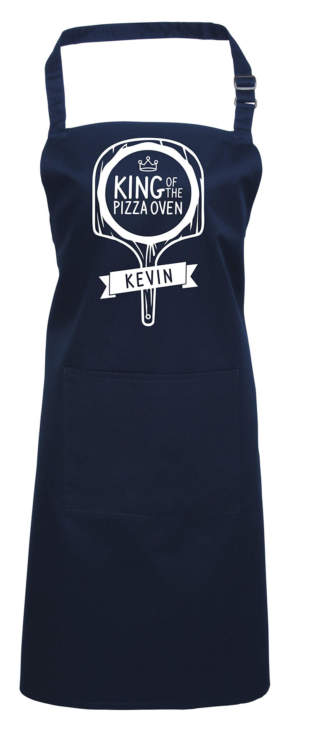 Edward Sinclair King of The Pizza Oven (Personalised) - Cooking Apron, BBQ Apron, Pizza arpon, Birthday Gift!