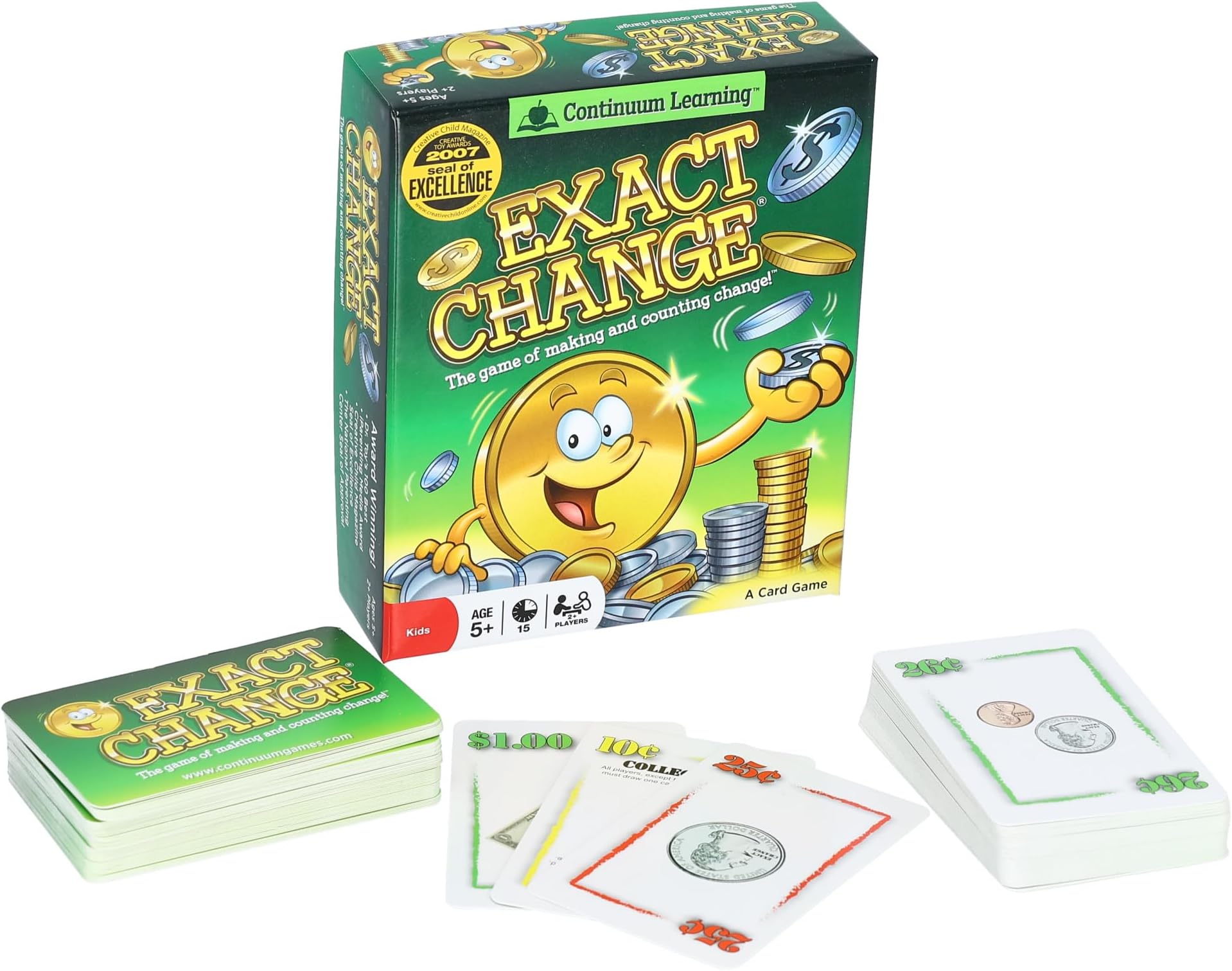 Exact Change Card Game - Educational Money Counting Game for Kids