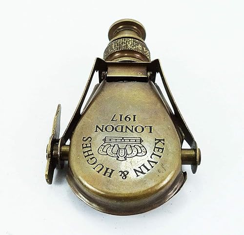 Gafas de ópera de latón antiguo monocular Kelvin y Hughes London Gafas de ópera de latón antiguo monocular Kelvin y Hughes London