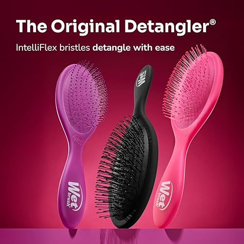 Miniatura 10 de Wet Brush Original Detangler cepillo con cerdas ultrasuaves IntelliFlex que se deslizan por los nudos con facilidad en todo tipo de cabello para