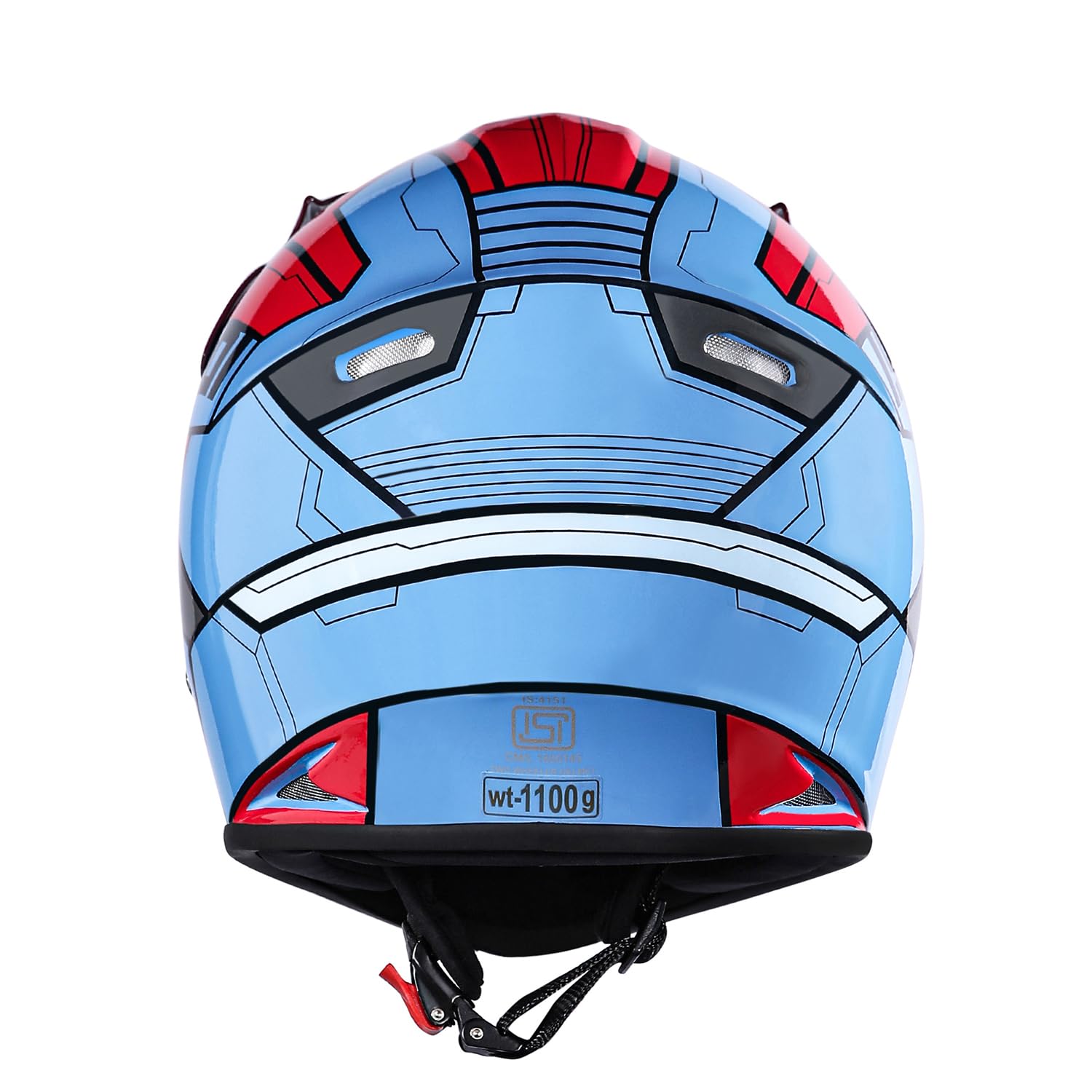 Royal Enfield Motocross Kids ISI Certified Helmet Chase FF Mx Multi Abs Gl B (Y-XL) 56 with High Impact Grade Thermoplastic for Superior Impact Protection - Image 5 thumbnail