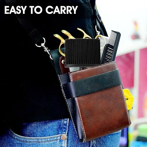 Miniatura 5 de 2 cepillos para cortar el pelo, negro, 5.9 x 3.9 x 1 pulgada, eliminación de pelo sin esfuerzo, fácil limpieza de recortadora, unisex, usuarios