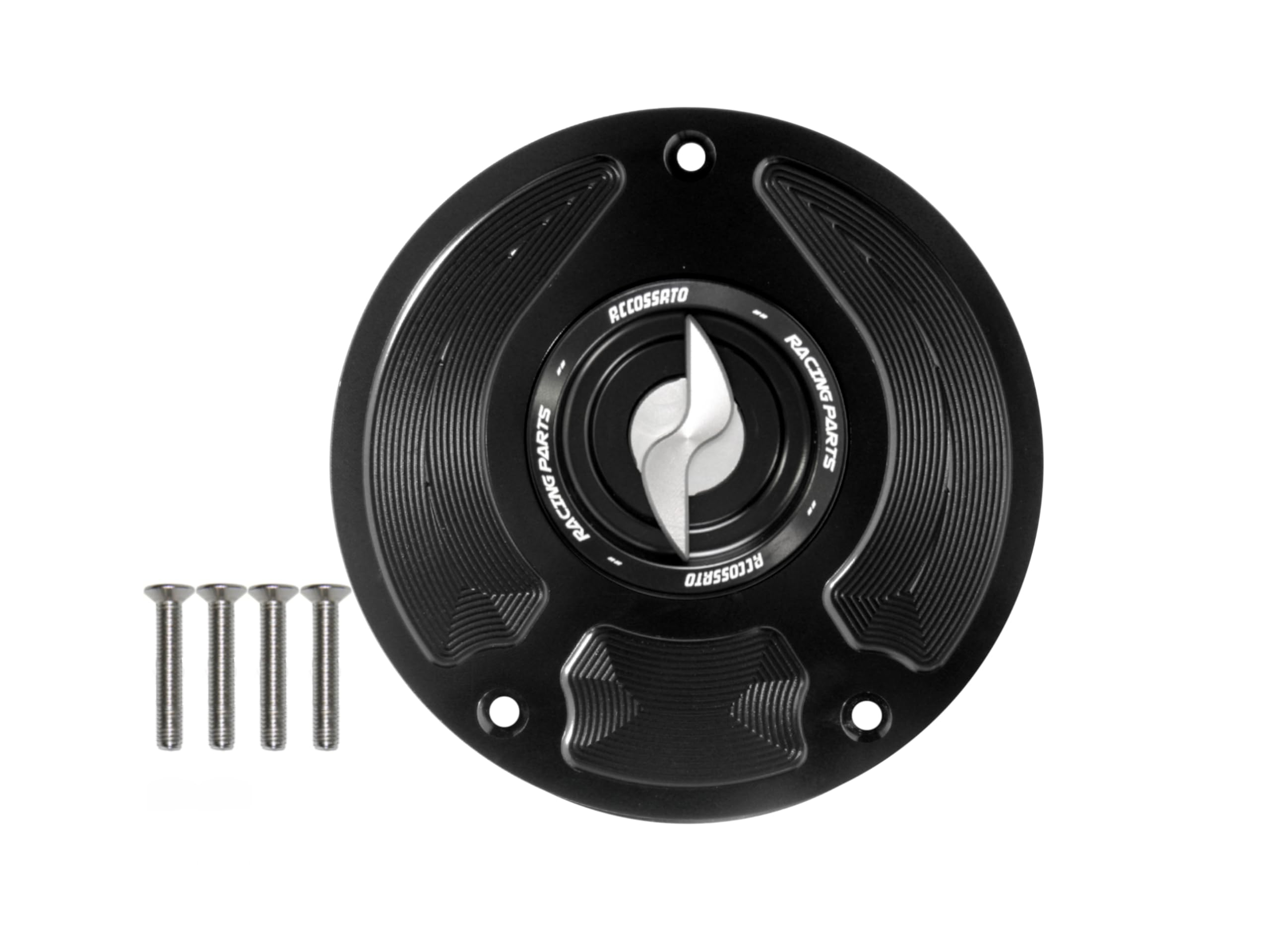 Accossato Fuel Cap with Silver for Honda CBR 1000 RR Fireblade (1000cc) 2010