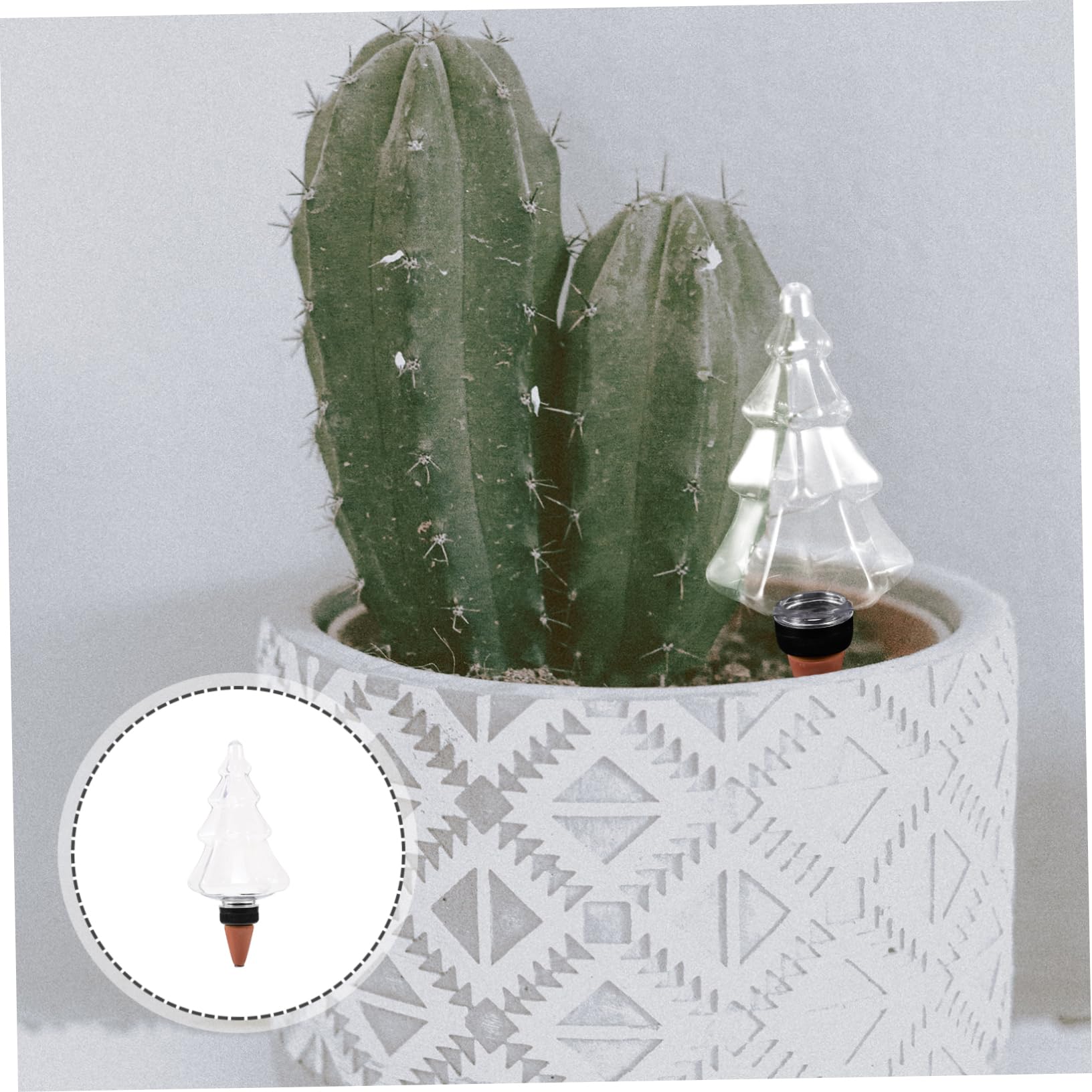 SUPVOX Creative Self-Watering Christmas Tree Shaped Device for Indoor Care Automatic Watering Tool for and Potted Plants and Design