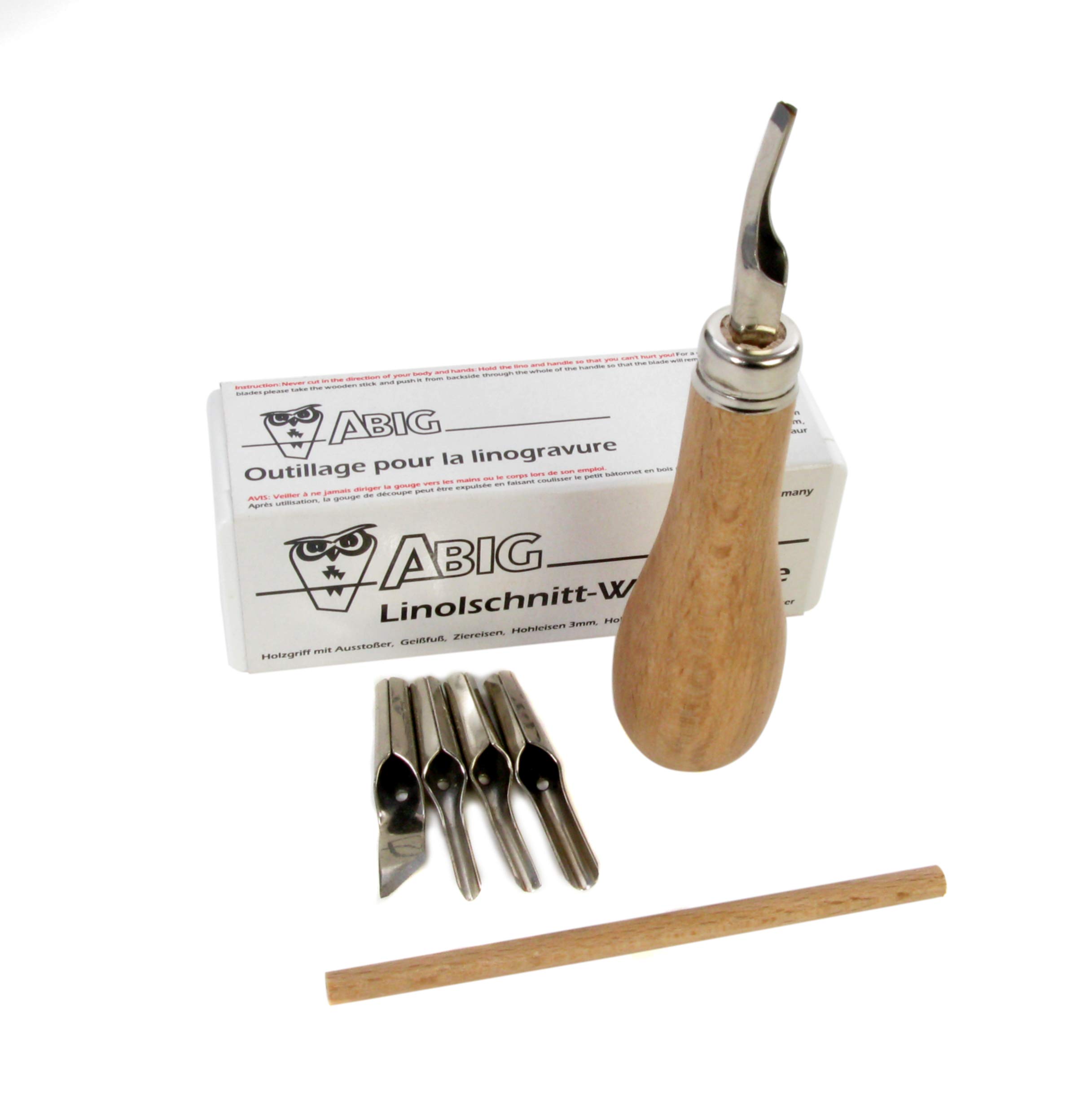 American Educational Products Abig Lino Cutting Set - Wooden, QAQLCS (Packaging may vary)