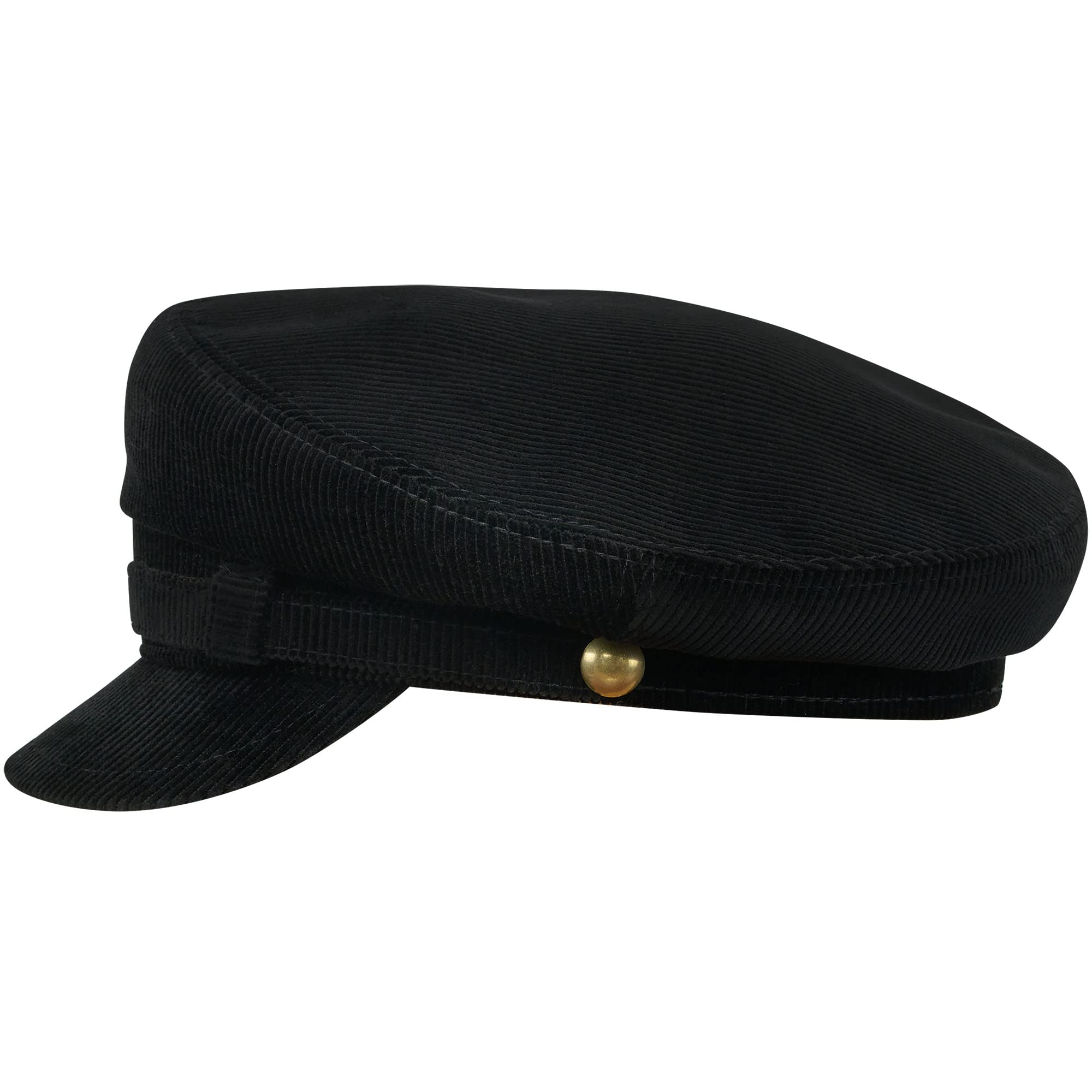 Sterkowski Liverpool Style Cap | 100% Cotton Breton Cap for Men and Women | Breathable Corduroy Greek Fisherman Cap