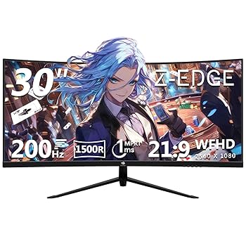 ウルトラワイドモニター モニターアーム 30インチ 200Hz Z-Edge Amazon.co.jp: ゲーミングモニター 200Hz 30インチ ウルトラ