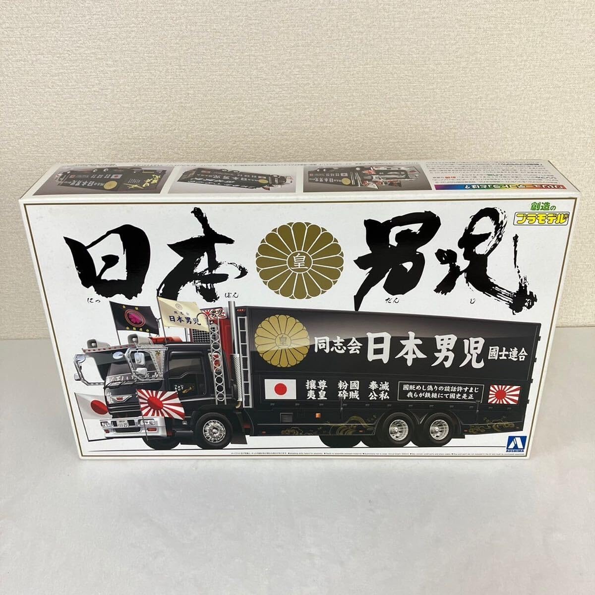 Amazon.co.jp: アオシマ 日本男児 大型ウイング ギガ バリュー