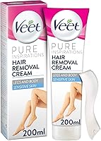 Vista 1 de Veet Crema Depilatoria Piel Sensible con Aloe Vera y Vitamina E (6.8 fl oz)