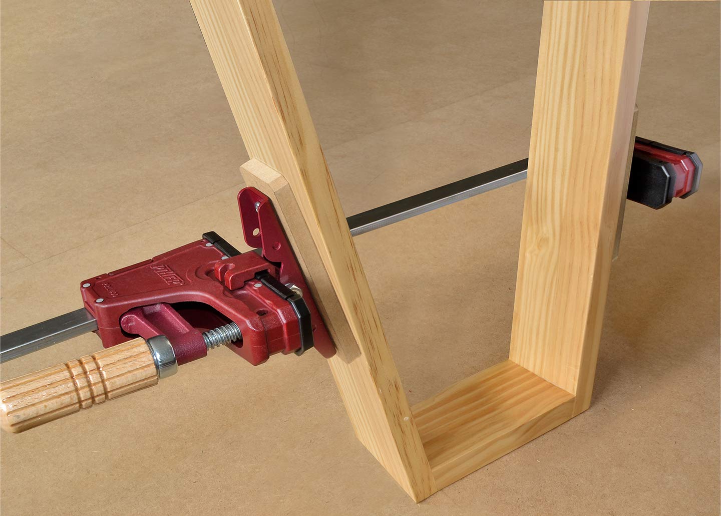 Piher Lot de 4 serre-joints parallèles PRL Longueur de travail 80 cm